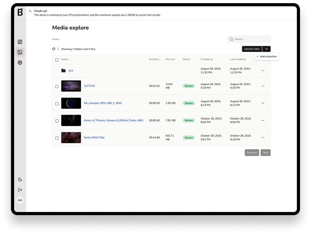 Explore organize